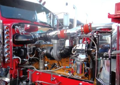this image shows mobile truck engine repair in Kansas City, MO