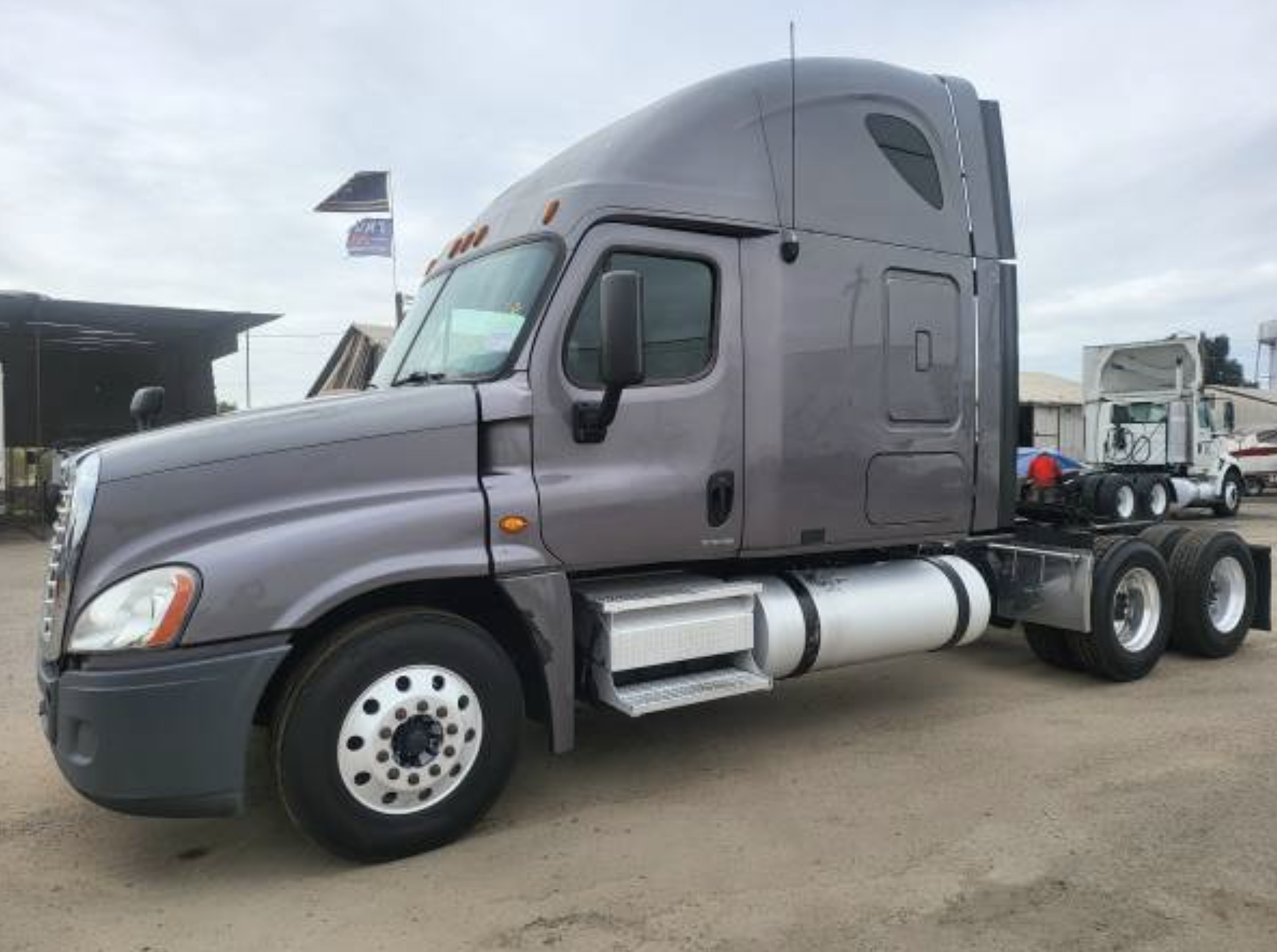 this image shows mobile truck repair in Lawrence, KS